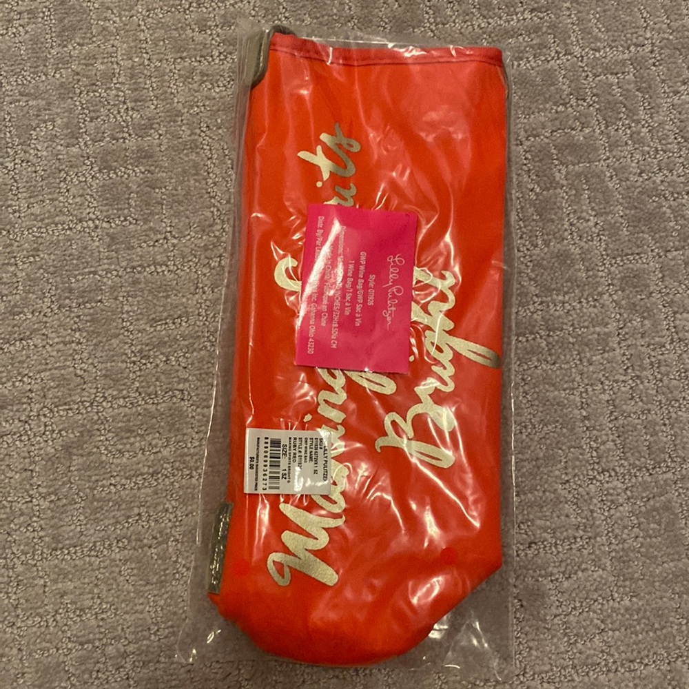 NIB Lilly Pulitzer GWP wine bag.